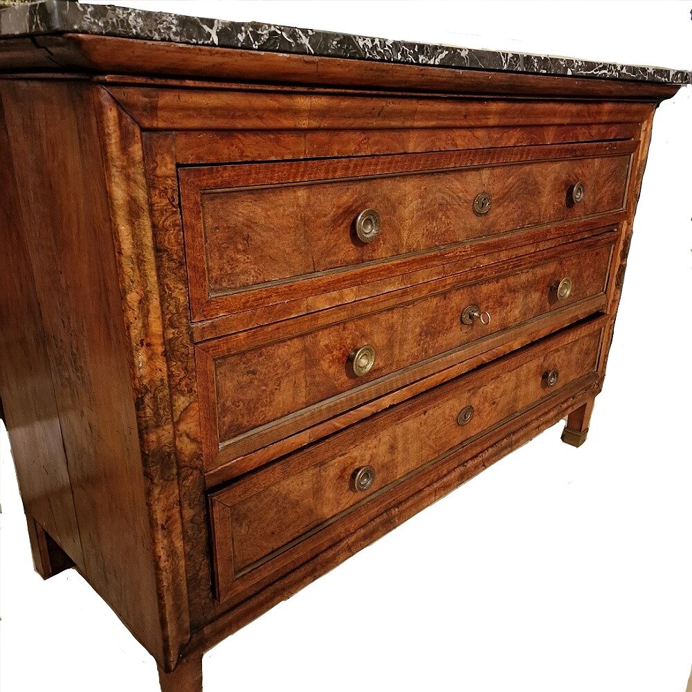 Old chest of drawers Louis Philippe
