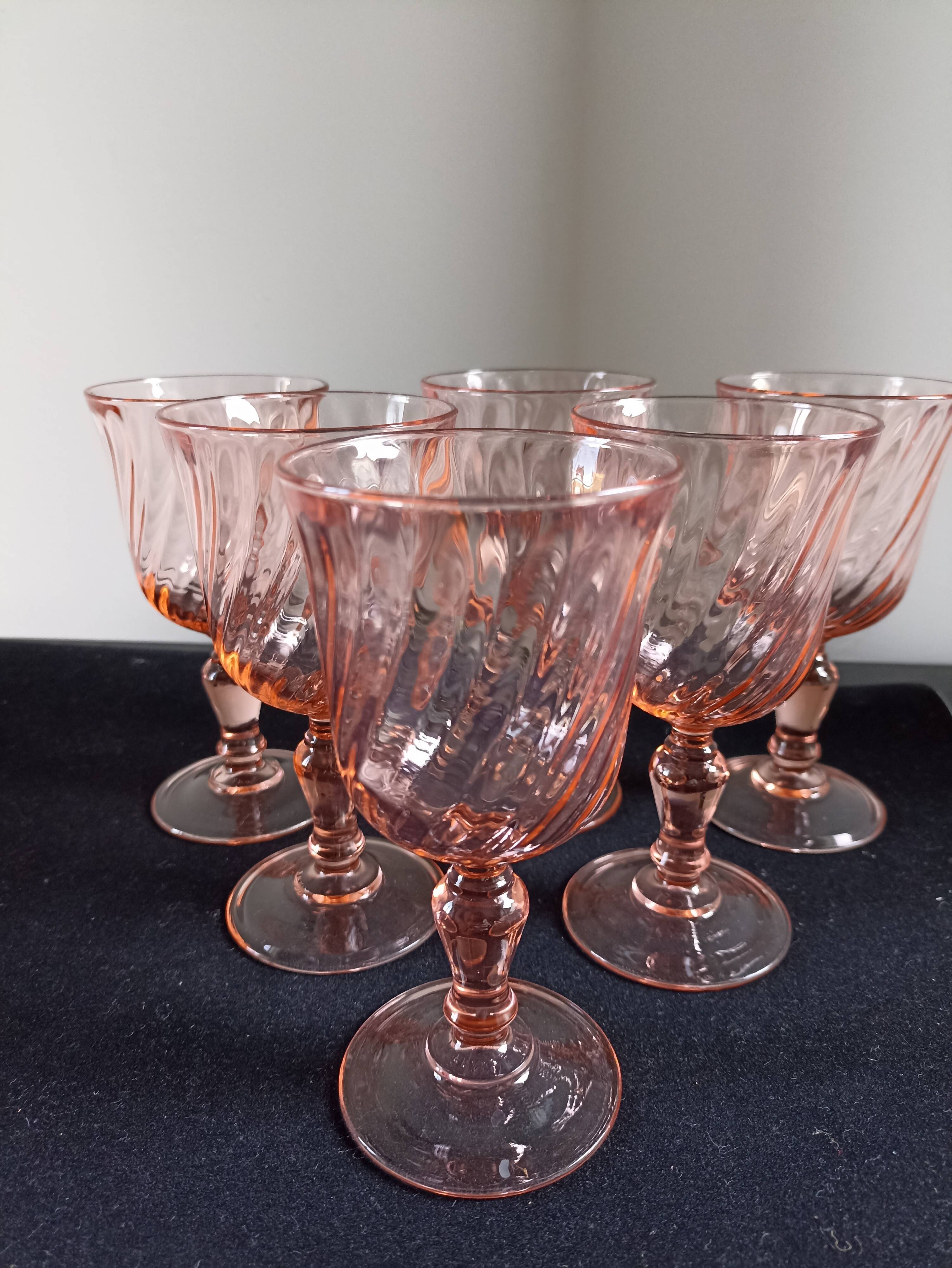 Rosaline red wine glasses