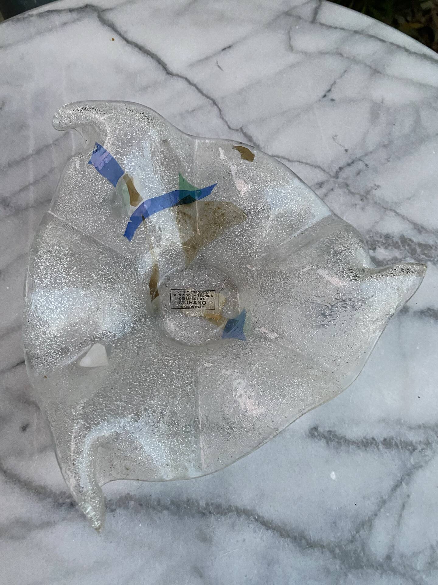 Vintage Murano glass bowl / ashtray – Italy