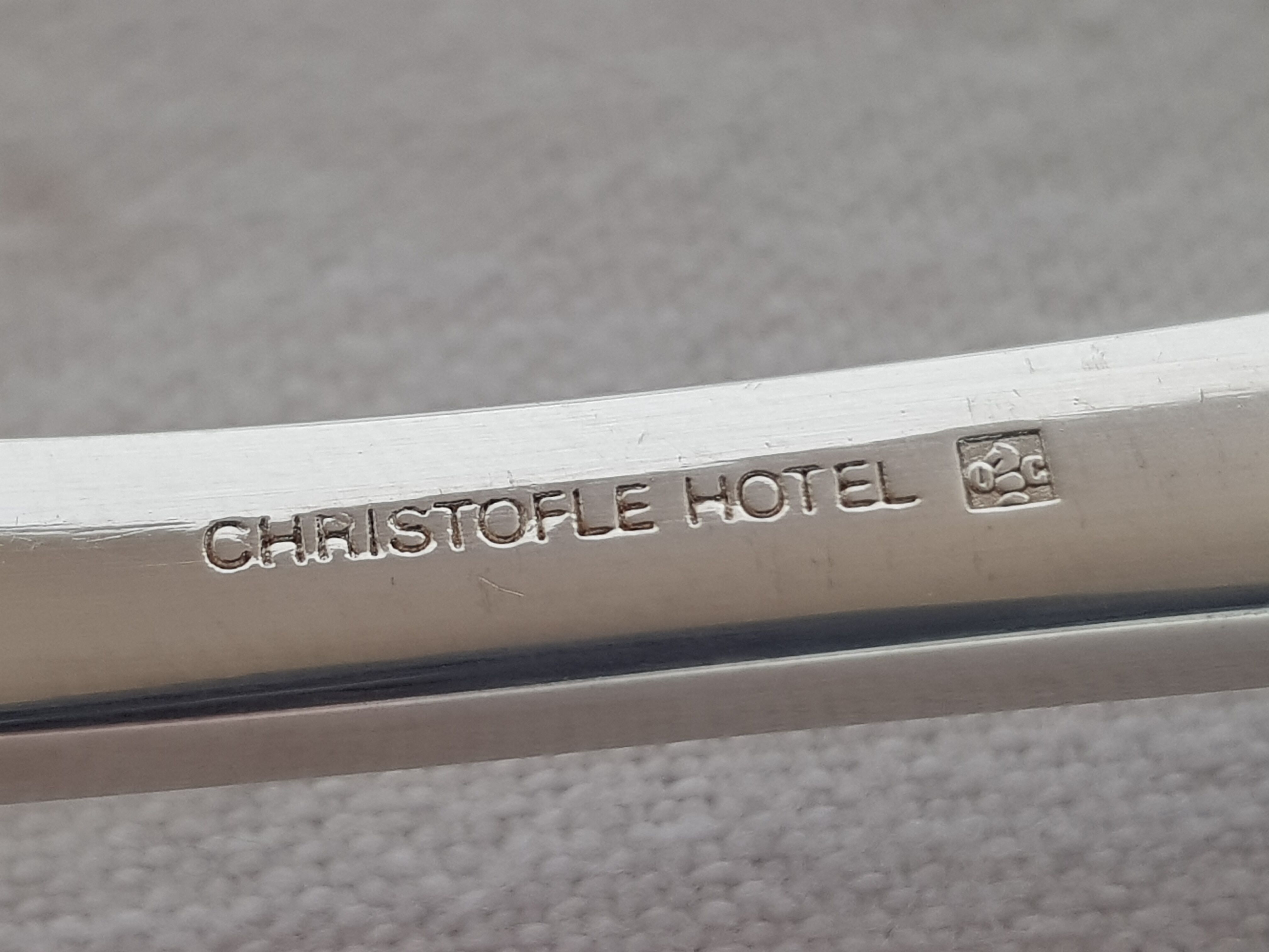 Set of 5 tablespoons "Christofle hotel" , 19 cm