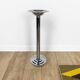 Culbuto ashtray in chromed metal Bauhaus 30s