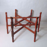 oriental coffee table Moroccan gilded brass etched 80cm ethnic