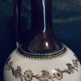 Saint Uze sandstone pitcher 1900s 19.5cm Old vintage steel earth