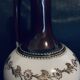Saint Uze sandstone pitcher 1900s 19.5cm Old vintage steel earth