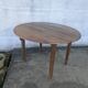 Folding round table