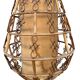 1950s Rattan Floor Lamp in the Style of Louis Sognot, France