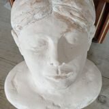 Plaster bust
