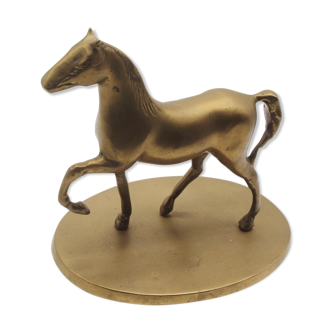 Brass horse