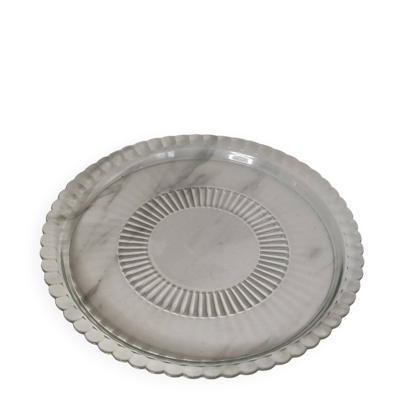 Plat de présentation en verre