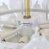 Glass Tulipan chandelier by Kalmar, Austria, 1960s