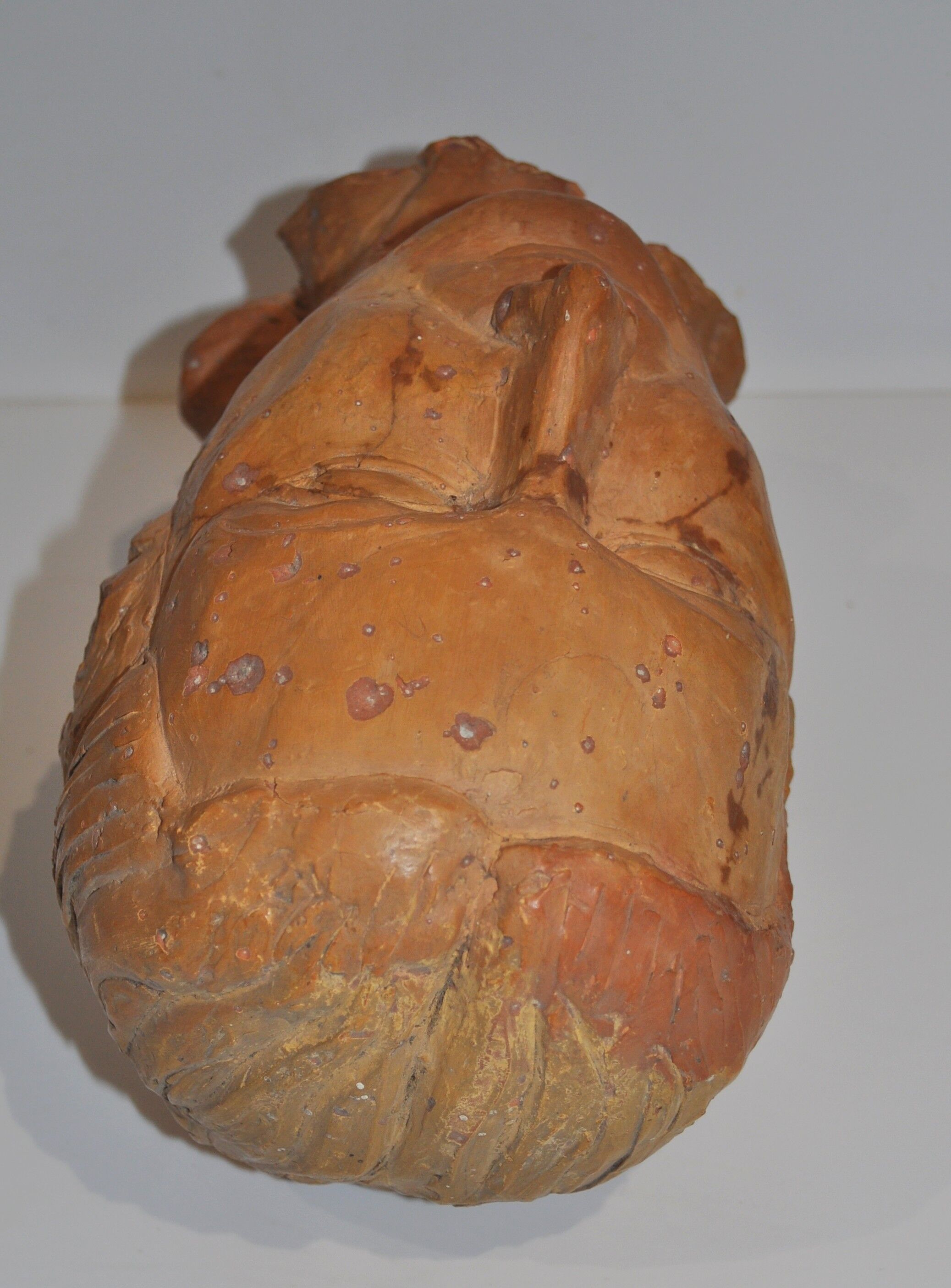 Original terracotta woman head