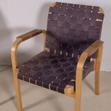 2x Alvar Aalto Model 45 Armchairs, 1970s Artek Finland
