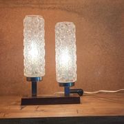 Lampe double vintage mid century
