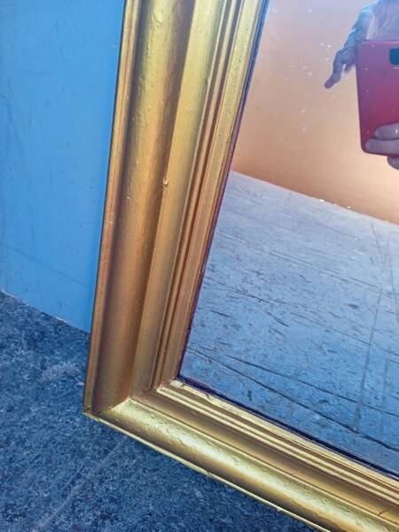 Miroir Louis Philippe bois doré ep XIX em - 110 cm
