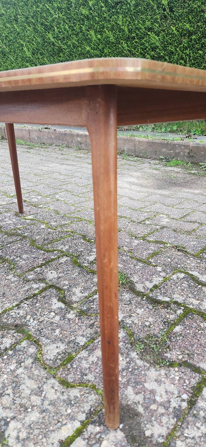 Table basse formica et bois massif