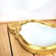 Baroque mirror gilded shell 23x33cm