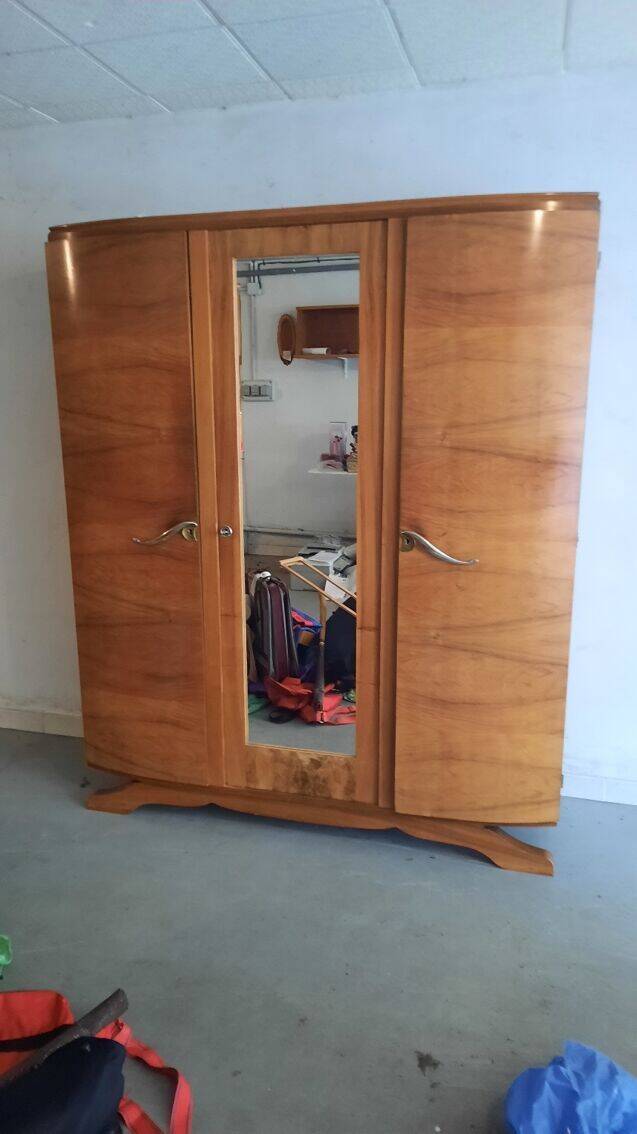 Art deco style wardrobe