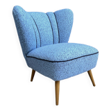 Blue cocktail chair 1950s