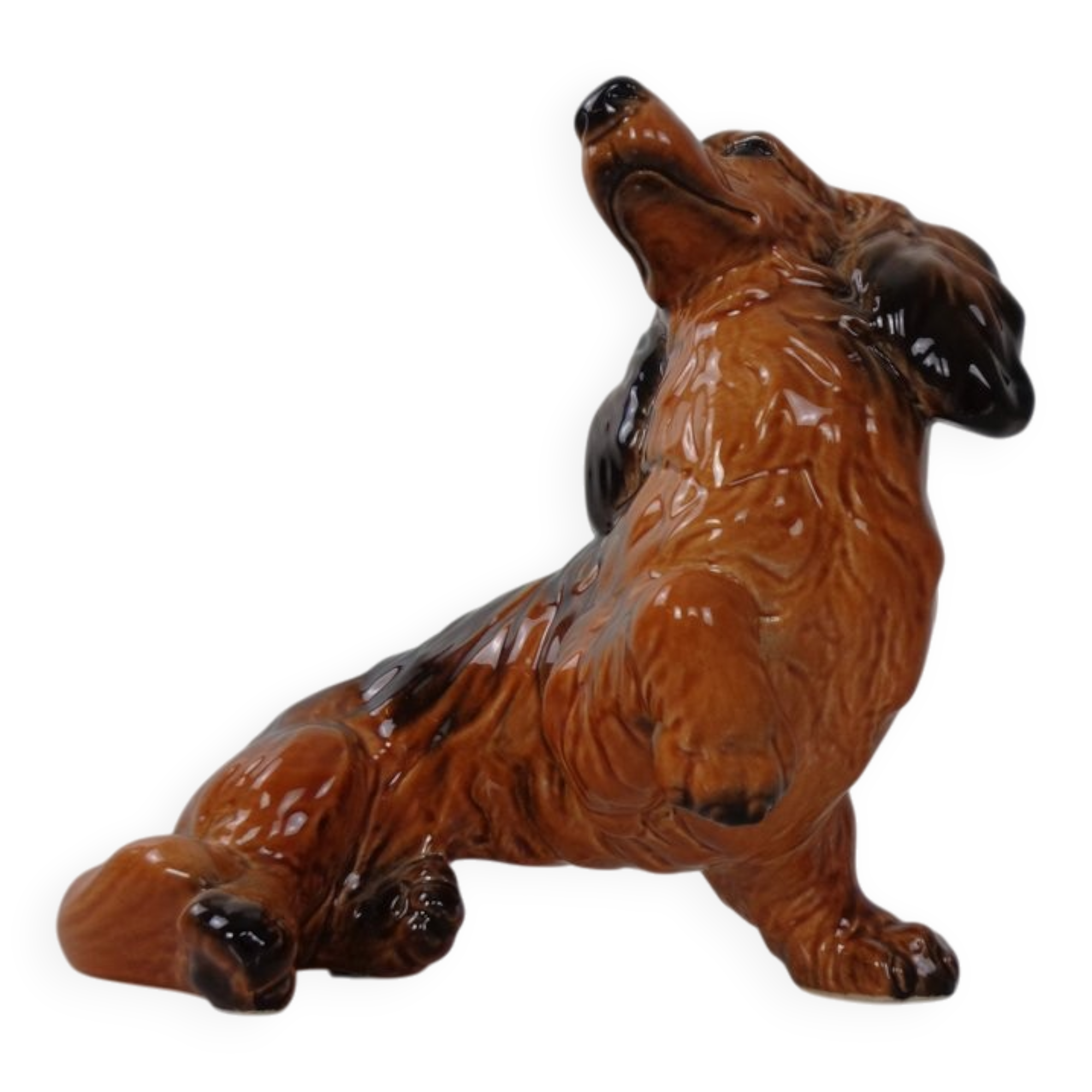 Porcelain Dachshund Figurine from Goebel, Germany, 1960s