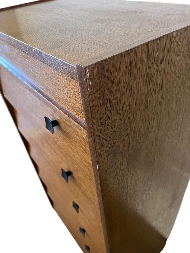 Vintage shoe cabinet / drop-leaf cabinet