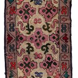 Handmade American Hooked Antique Rug 76cm x 175cm 1880s
