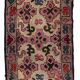 Handmade American Hooked Antique Rug 76cm x 175cm 1880s