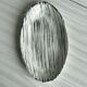 Tidy, small black and white designer dish Salins France.