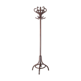 Rustic wood vintage coatrack