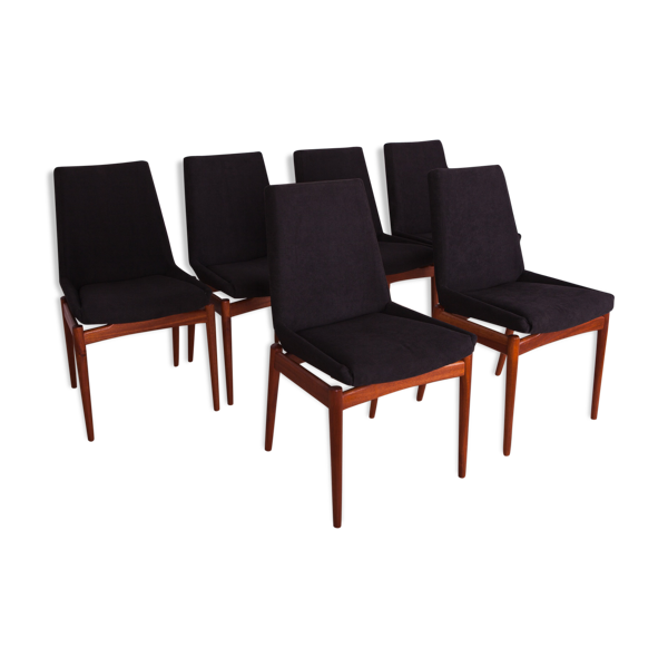 Hamilton Teak Dining Chairs By Robert, Robert Heritage Dining Chairs