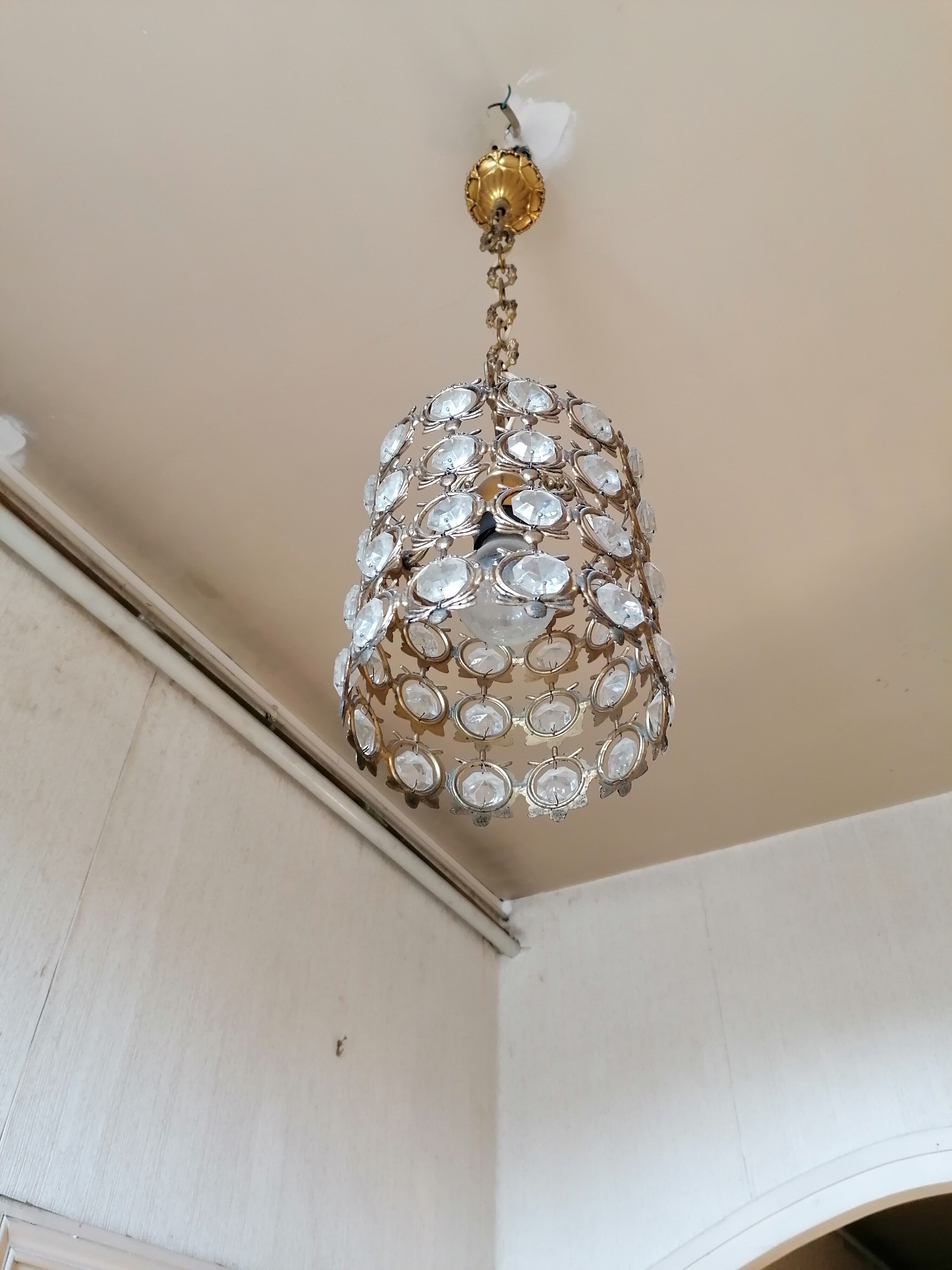 art deco chandelier
