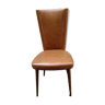 Vintage skai caramel chair 1968