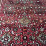 Grand Persian Carpet Hamadan – Floral "All-Over" Design – 202 x 116 cm