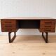 MidCentury Danish Rosewood Desk Torben Valeur & Henning Jensen for Dyrlund