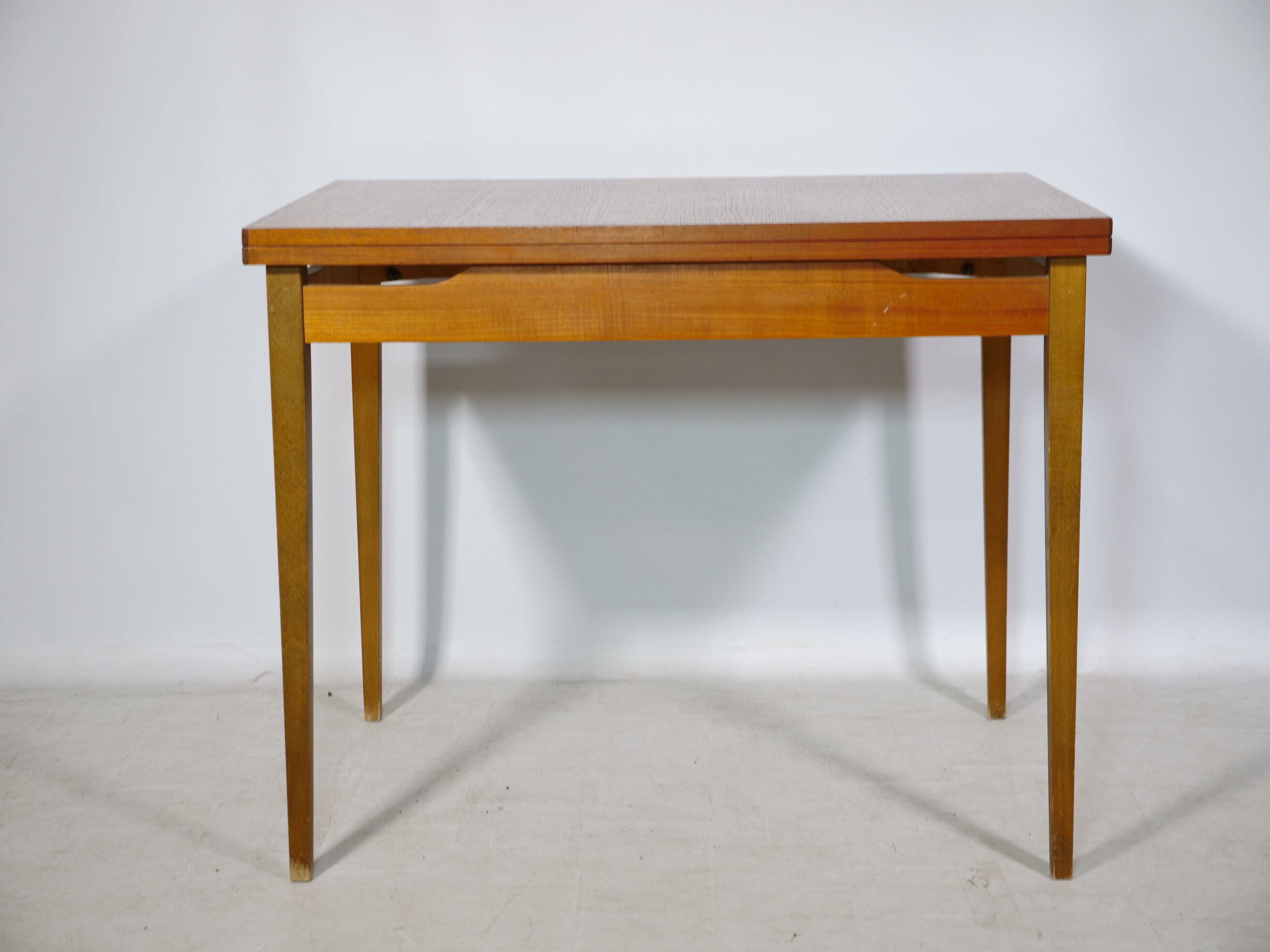 Mid Century Walnut Dining Table by Wilhelm Renz, 1960s