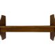 Étagère murale en bois vintage en chêne