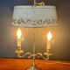 Lampe bouillotte en bronze de style louis xv vers 1850