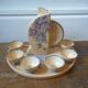 Art Deco coffee service signed Paule Douau for Cazalas