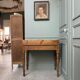Bureau anglais, console en pin