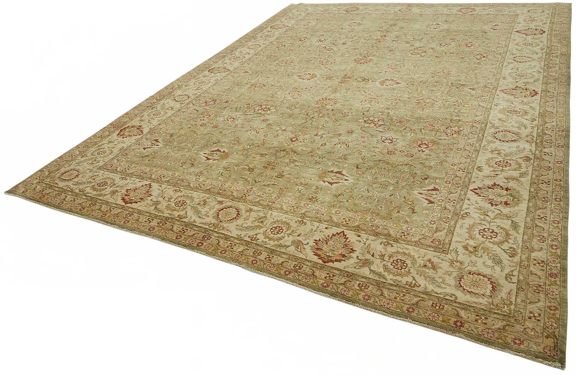 Turkish Handknotted Wool Oushak Rug 300 cm x 406 cm