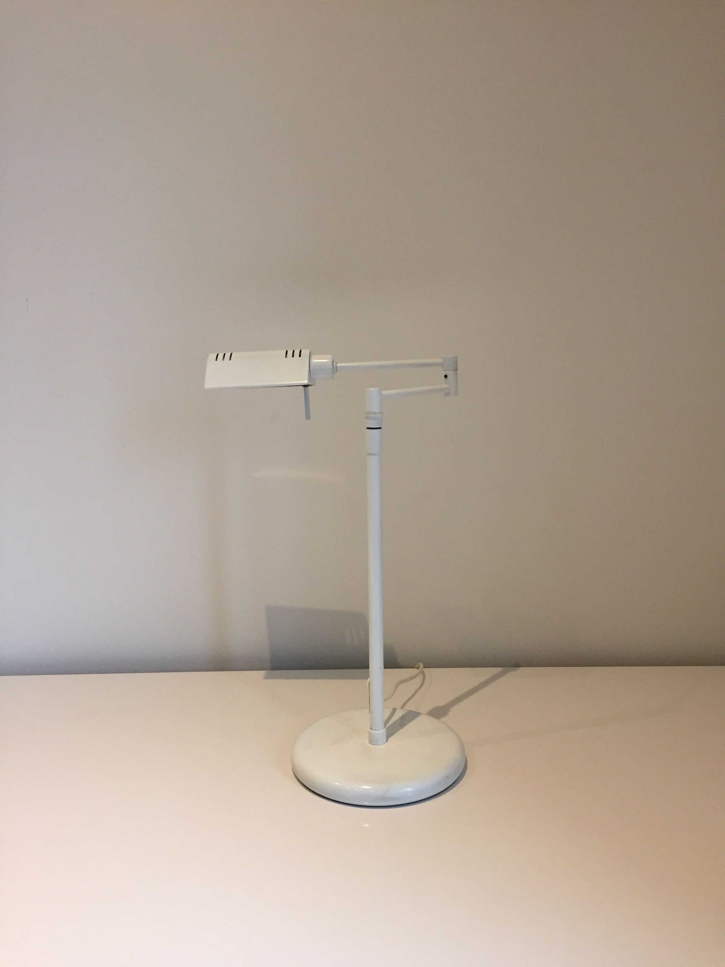 Holtkotter double-arm articulated reader, adjustable in height, Germany, 1970/1980