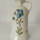 Vintage glazed stoneware pitcher, signed