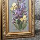Gaston Corbier – Pair of floral paintings, oil on panel (63 cm)