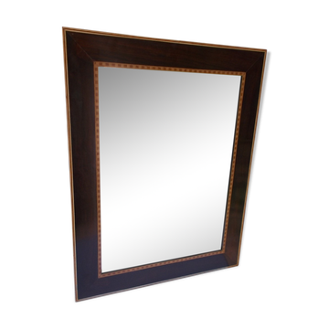 Marquetry mirror 61x47.5cm
