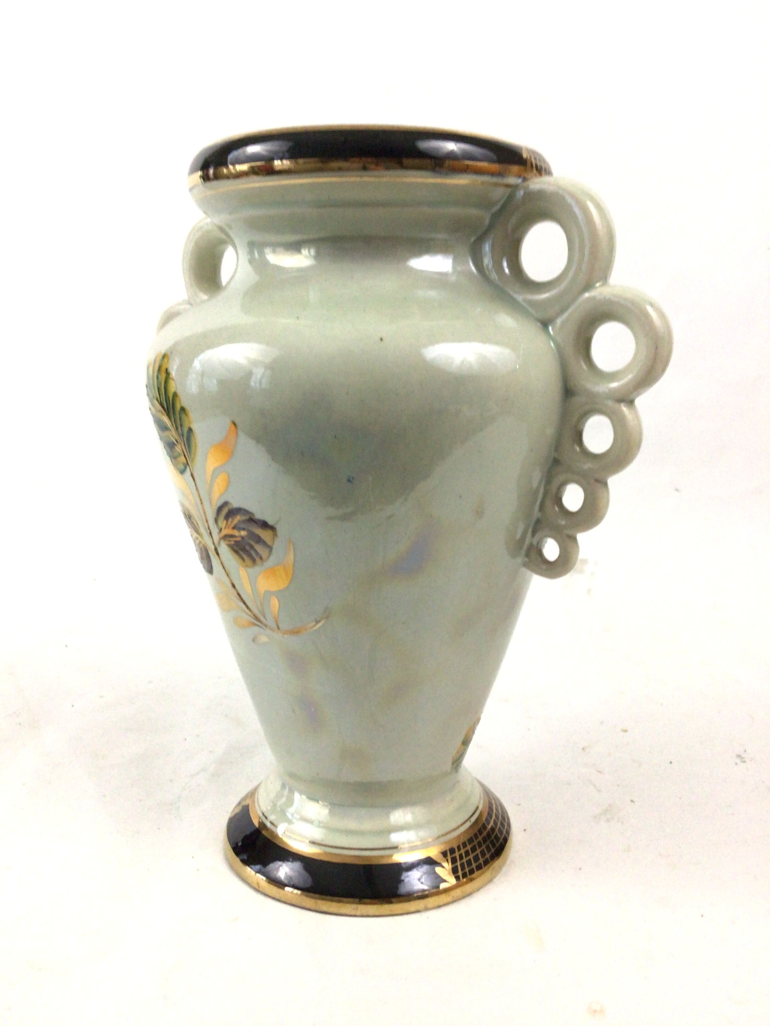Vase signed Béquet Belgium