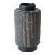 Mid-century modern Scandinavian brutalist pottery vase by Mari Simmulson for Upsala Ekeby, 1970s