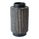 Mid-century modern Scandinavian brutalist pottery vase by Mari Simmulson for Upsala Ekeby, 1970s