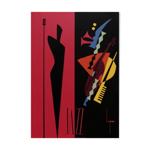 Affiche Jazz par Patrick Lepas