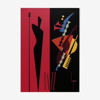 Jazz Poster by Patrick Lepas