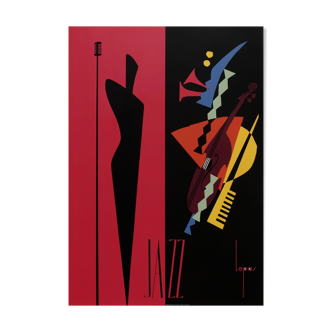 Affiche Jazz par Patrick Lepas