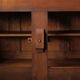 Four-door solid oak sideboard – France, 1960s